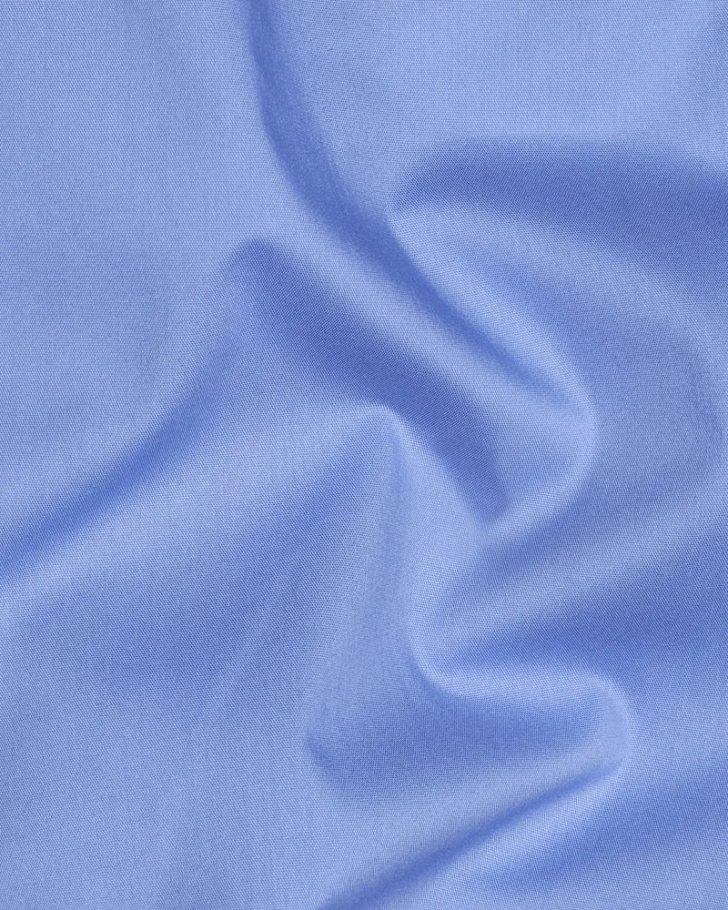 Tealish Blue Premium Cotton Shirt 2