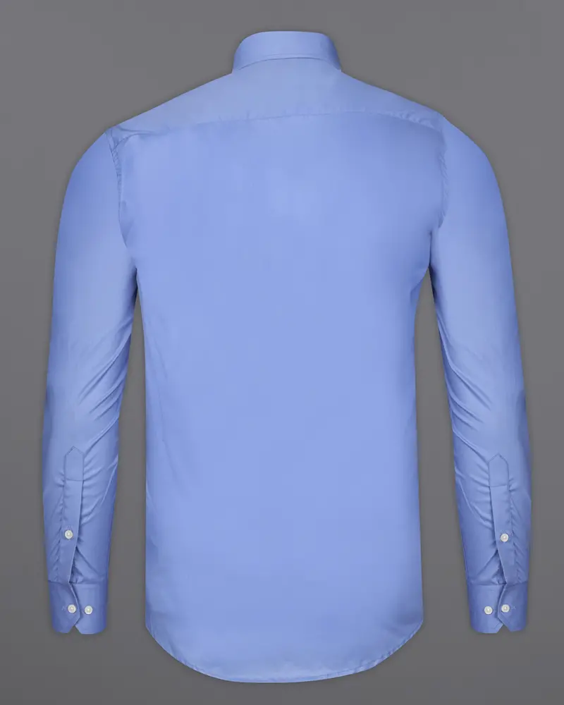Tealish Blue Premium Cotton Shirt 6