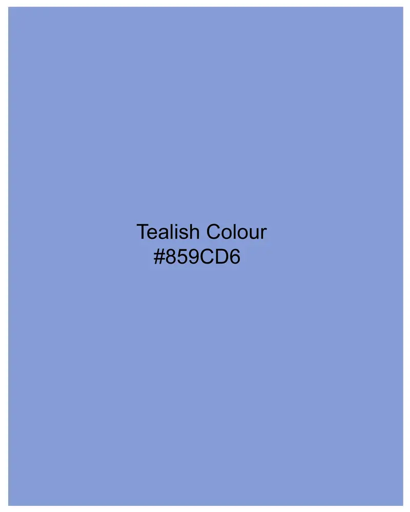 Tealish Blue Premium Cotton Shirt 8