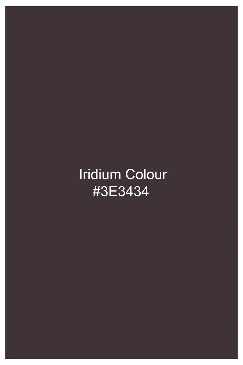 Terravo-Iridium Brown Luxurious Linen Stretchable Waistband Pant 8