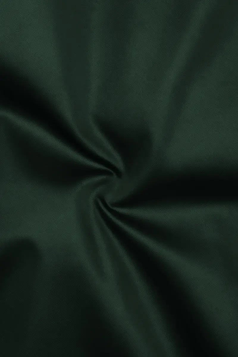 Thalvoro-Phthalo Green Subtle Sheen Super Soft Premium Cotton Cut Away Collar Dress Shirt 3