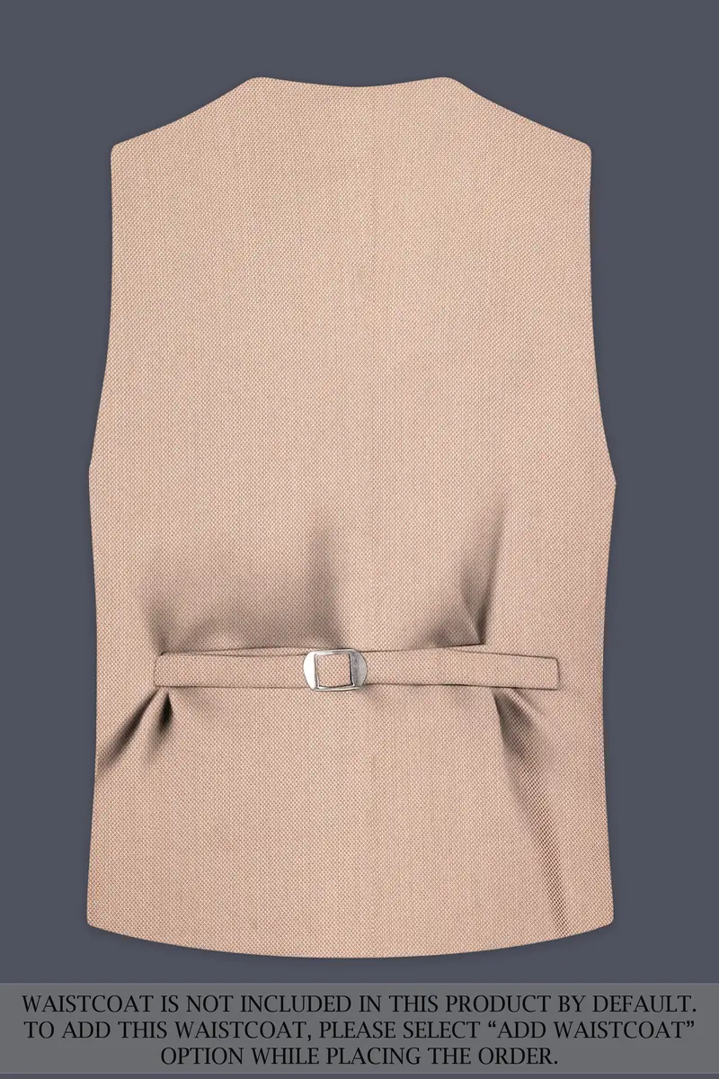 Thistle Brown Dobby Textured Tuxedo Suit 17