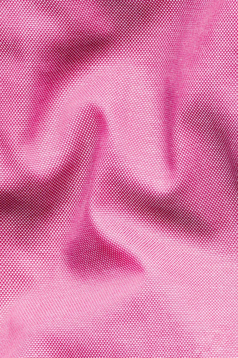 Thulian Pink Dobby Textured Giza Cotton Shorts 3