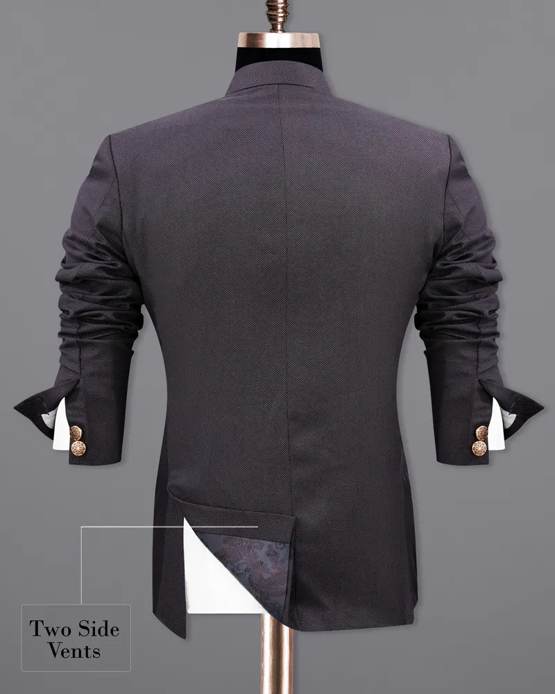 Thunder Bandhgala Asymmetrical Designer Blazer 12