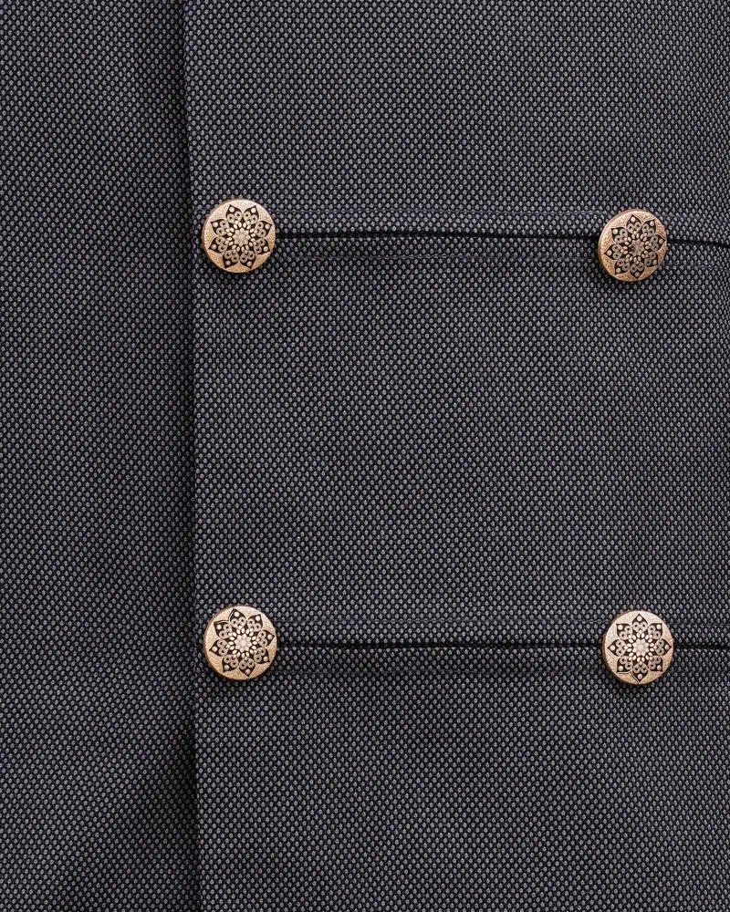 Thunder Bandhgala Asymmetrical Designer Blazer 4
