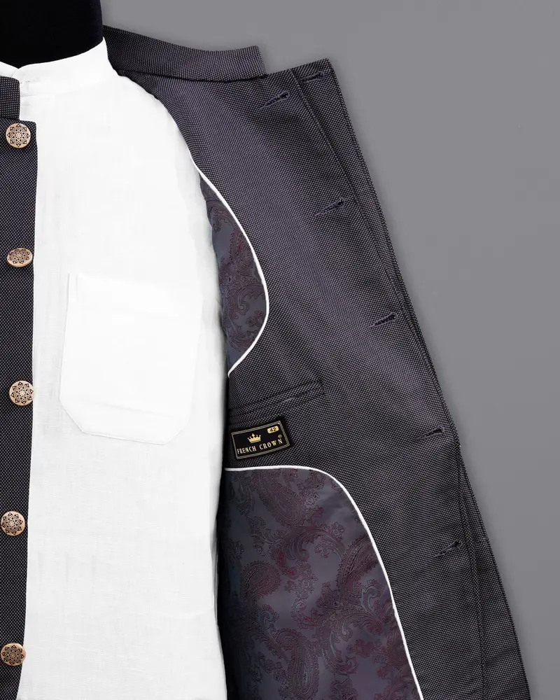 Thunder Bandhgala Asymmetrical Designer Blazer 8