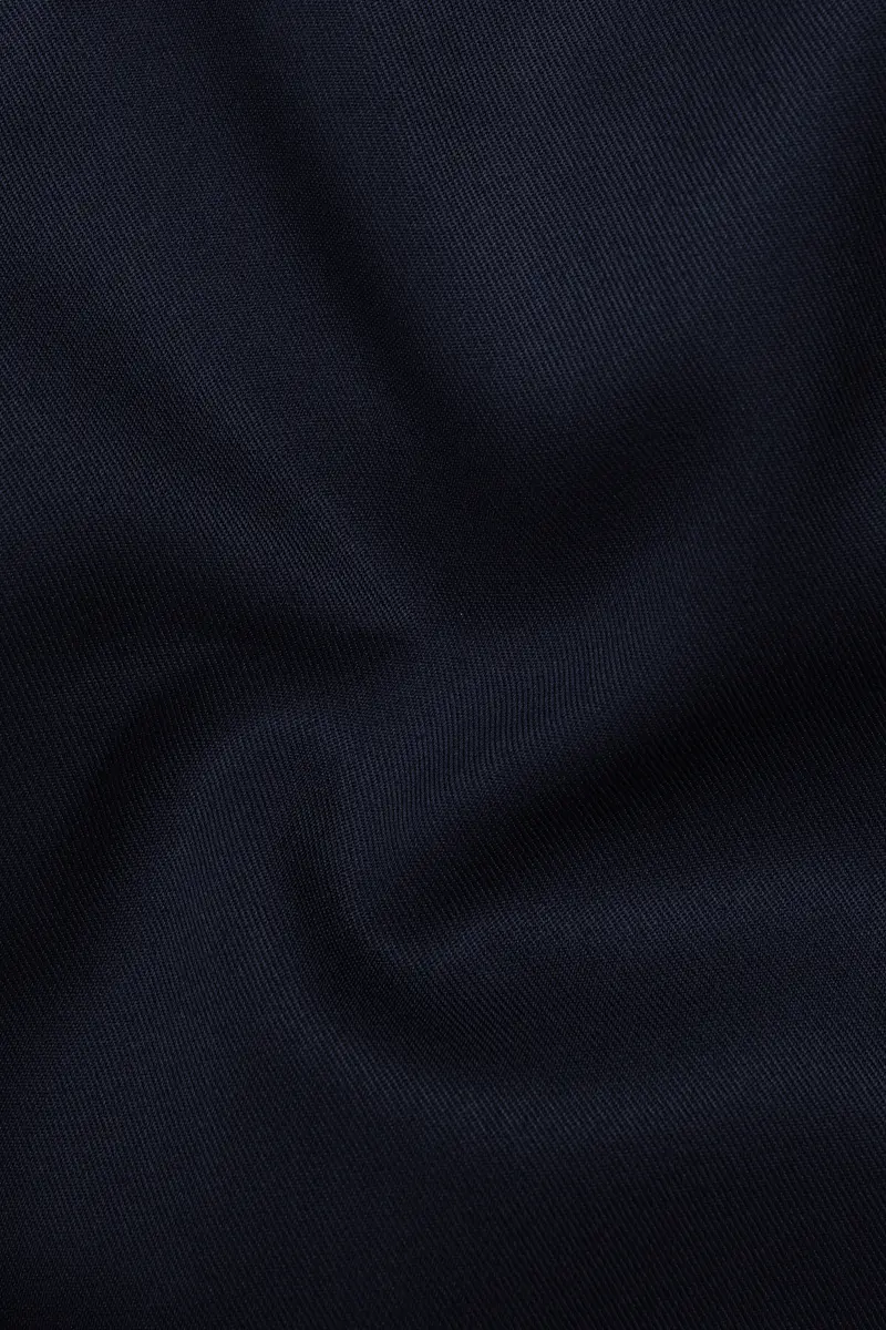 Thunder Blue Solid Wool Blend Double Breasted Suit 3