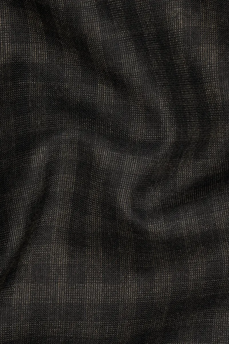 Thunder Brown Plaid Wool Blend Pant 3