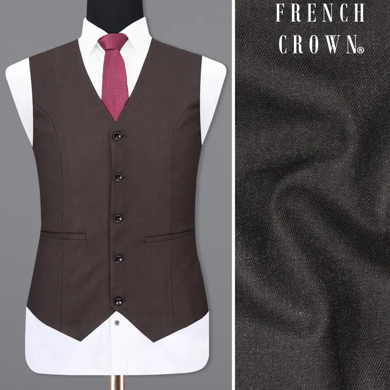 Thunder Brown Waistcoat 1