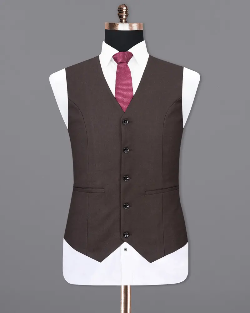 Thunder Brown Waistcoat 2