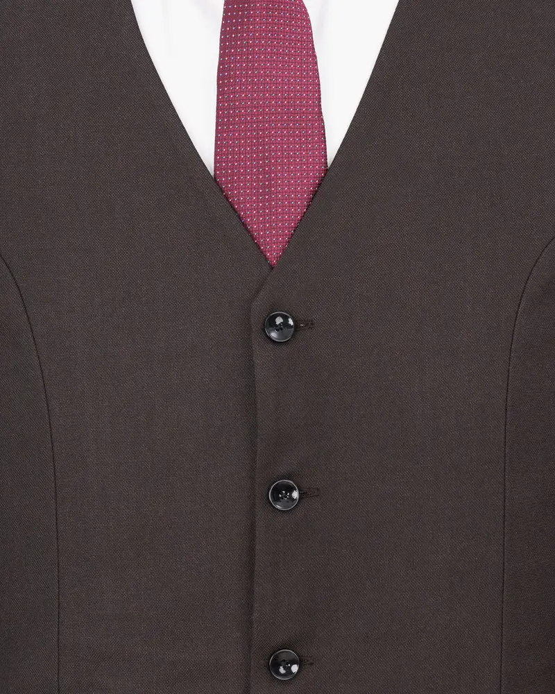 Thunder Brown Waistcoat 5