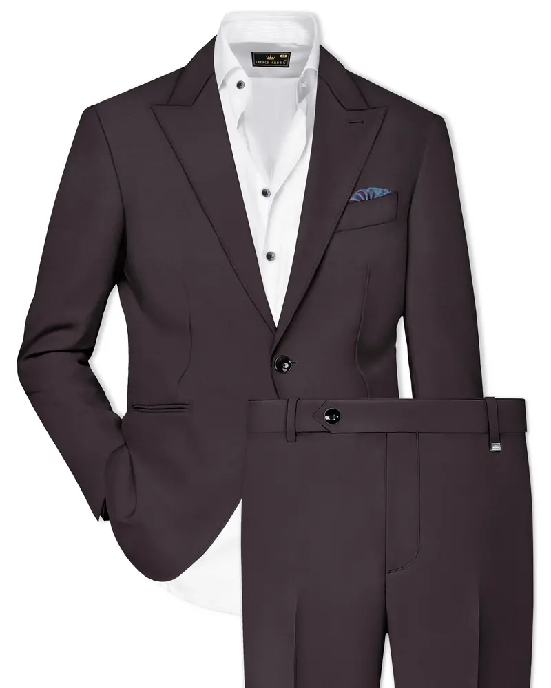 Thunder Steel Gray Single Breasted Suit 1