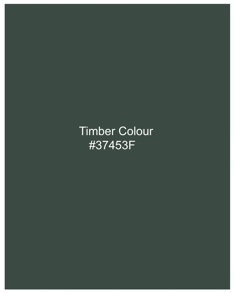 Timber Green Subtle Sheen Snake Pleated Super Soft Premium Cotton Tuxedo Shirt 8