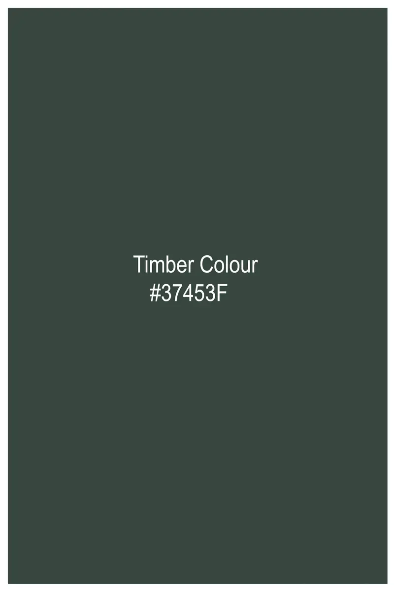 Timber Green Subtle Sheen Super Soft Premium Cotton Kurta Set 8