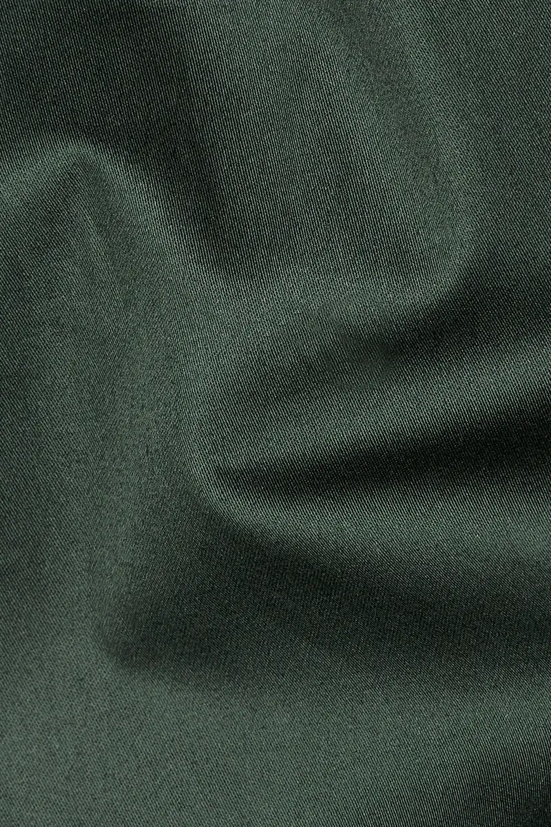 Timber Green Subtle Sheen Super Soft Premium Cotton Pathani Kurta 3