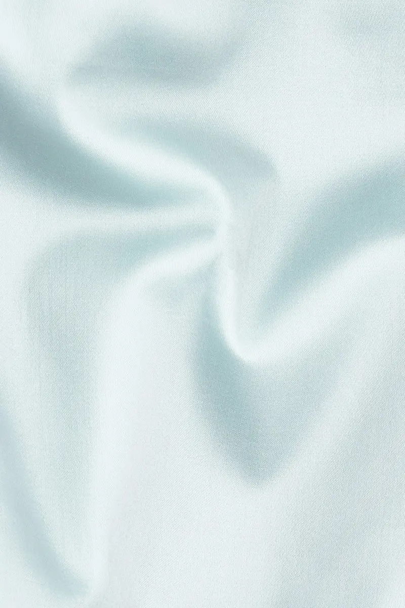 Timberwolf Blue Subtle Sheen Super Soft Premium Cotton Kurta 3