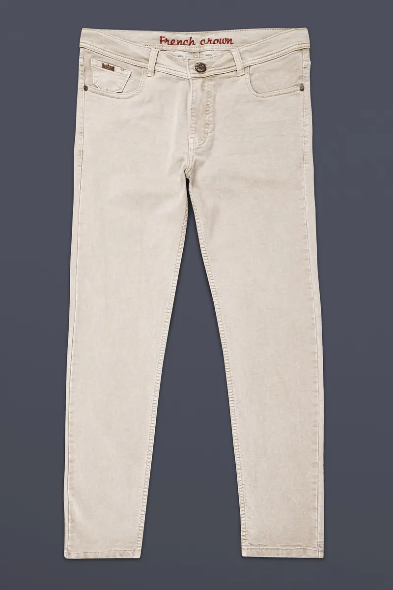 Timberwolf Cream Rinse Wash Stretchable Denim 2