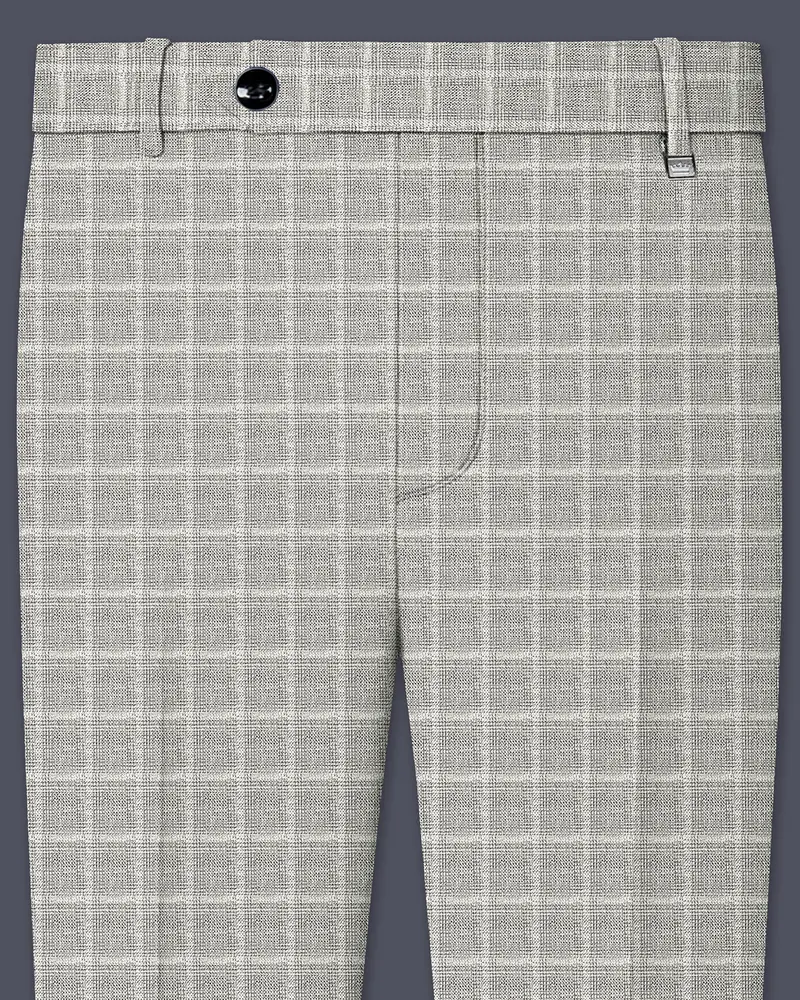 Timberwolf Light Brown Plaid Pant 1