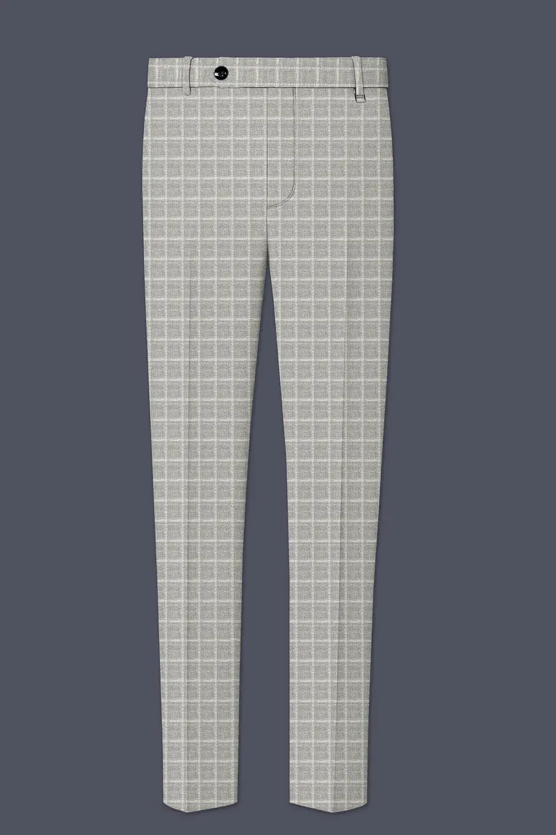 Timberwolf Light Brown Plaid Pant 2