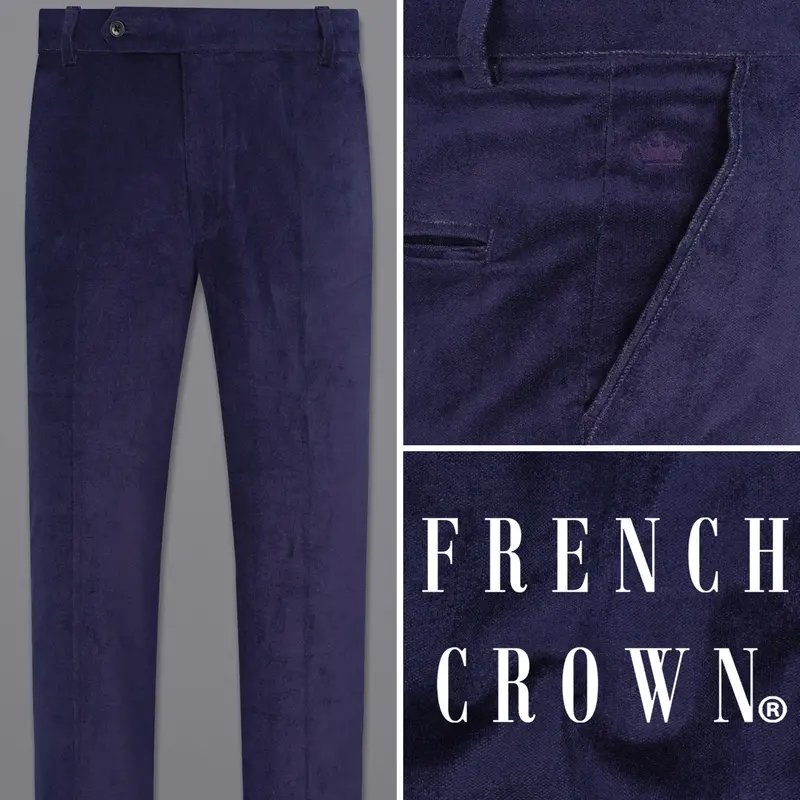 Tolopea Blue Premium Cotton Pant 1