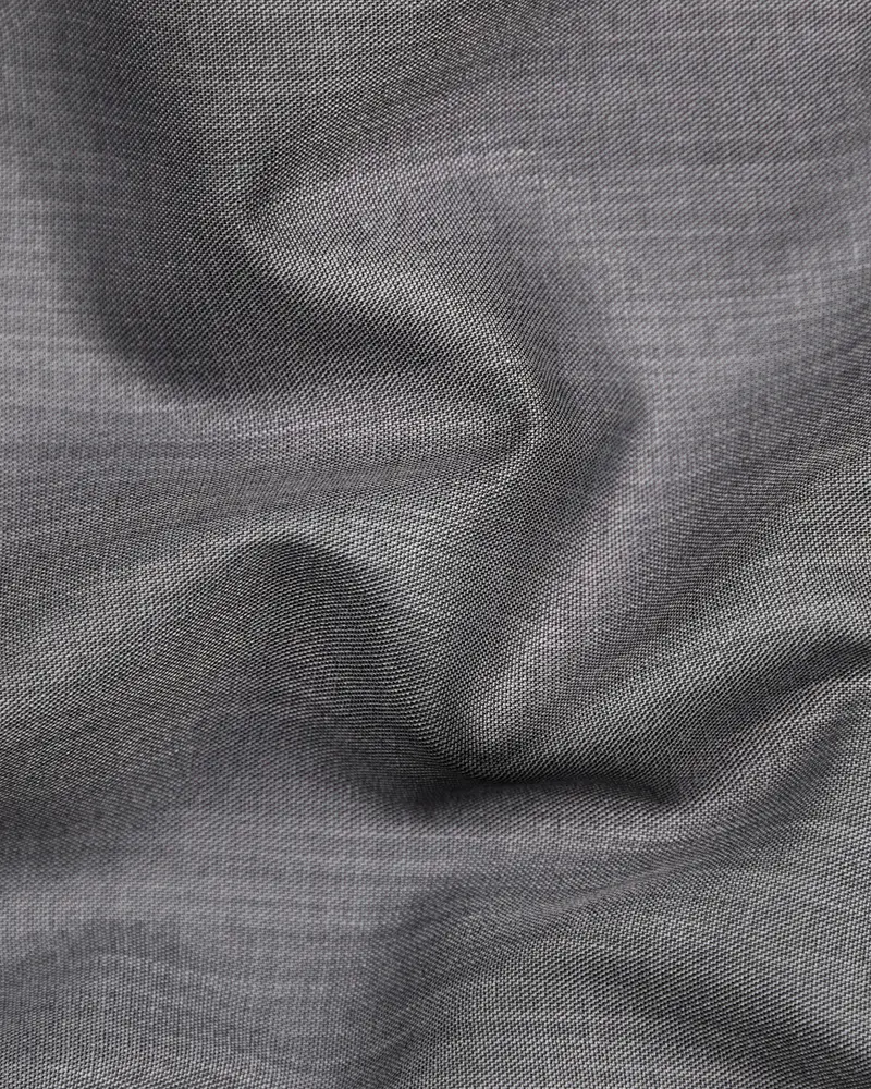 Topaz Grey Wool Blend Waistcoat 3