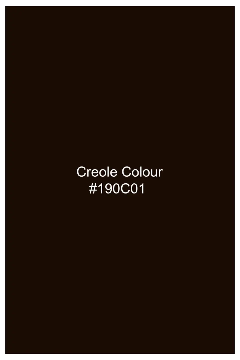 Torvex-Creole Brown Velvet Waistcoat 5