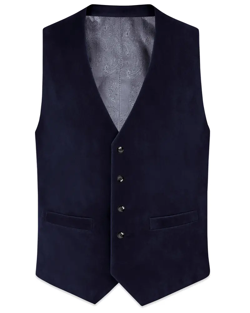 Torvian-Vulcan Purple Velvet Waistcoat 1