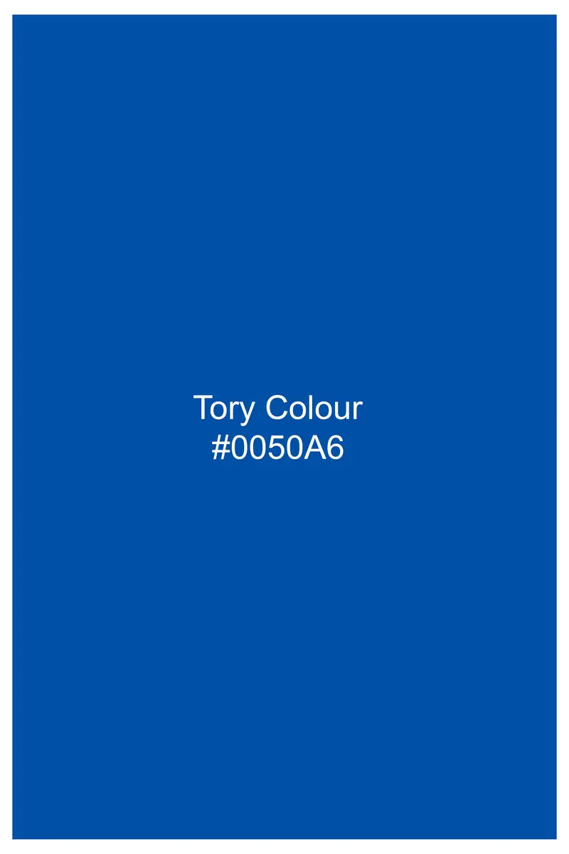 Tory Blue Twill Premium Cotton Shirt 6