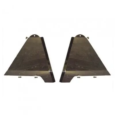 Total Chaos Long Travel Lower Control Arm Skid Plates +2" 1