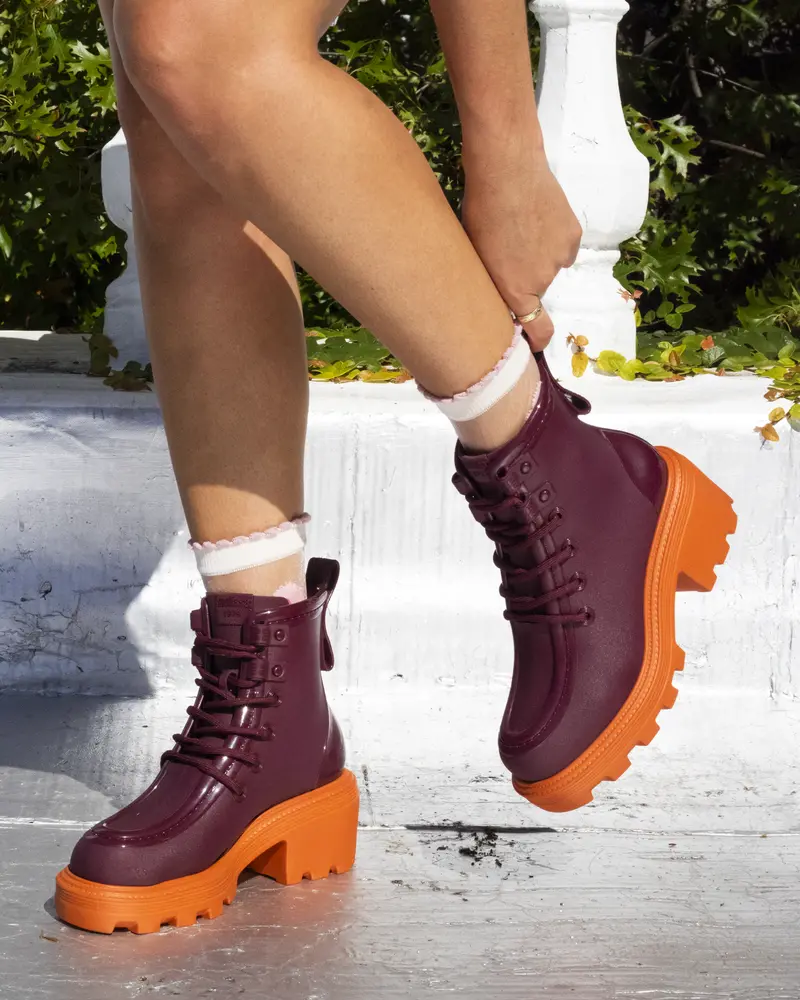 Track Boot Burgundy 1