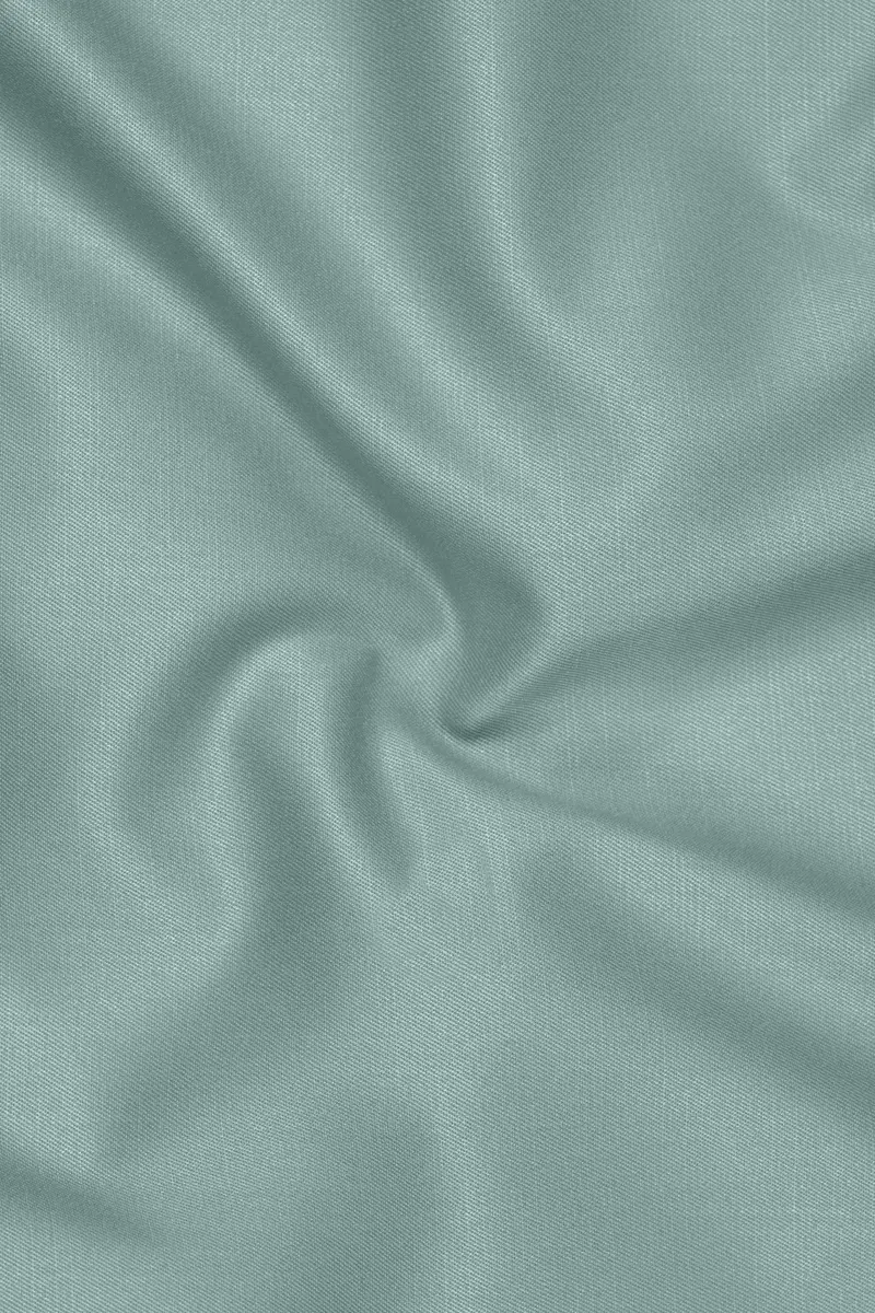 Tropic-Cadet Green Wool Rich Slight Stretch Double Breasted Blazer 3