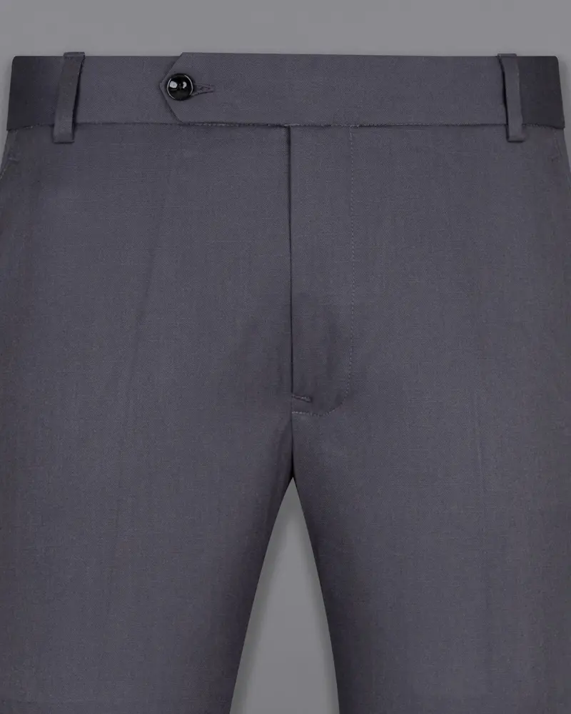 Trout Grey Wool Rich Pant 2