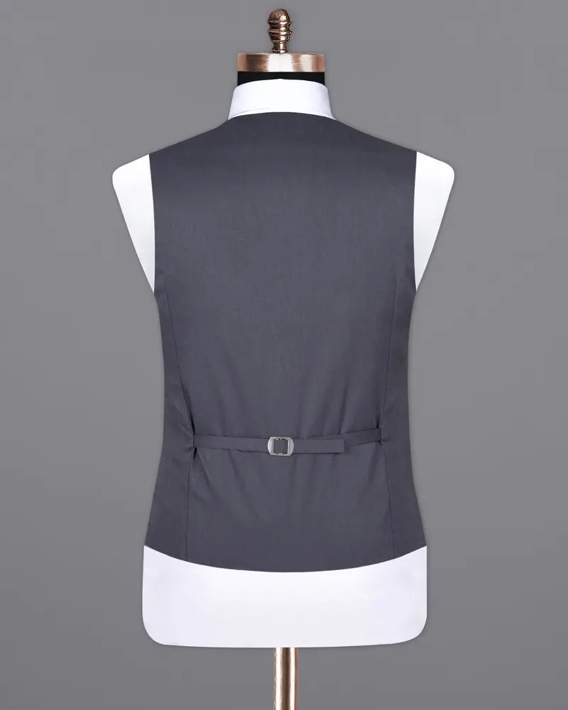 Trout Grey Wool Rich Waistcoat 6
