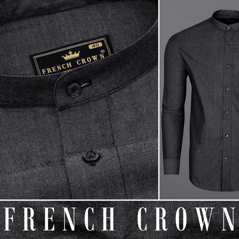 Tuatara Chambray Premium Cotton Shirt 10