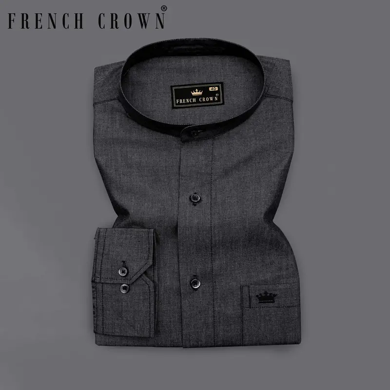 Tuatara Chambray Premium Cotton Shirt 3