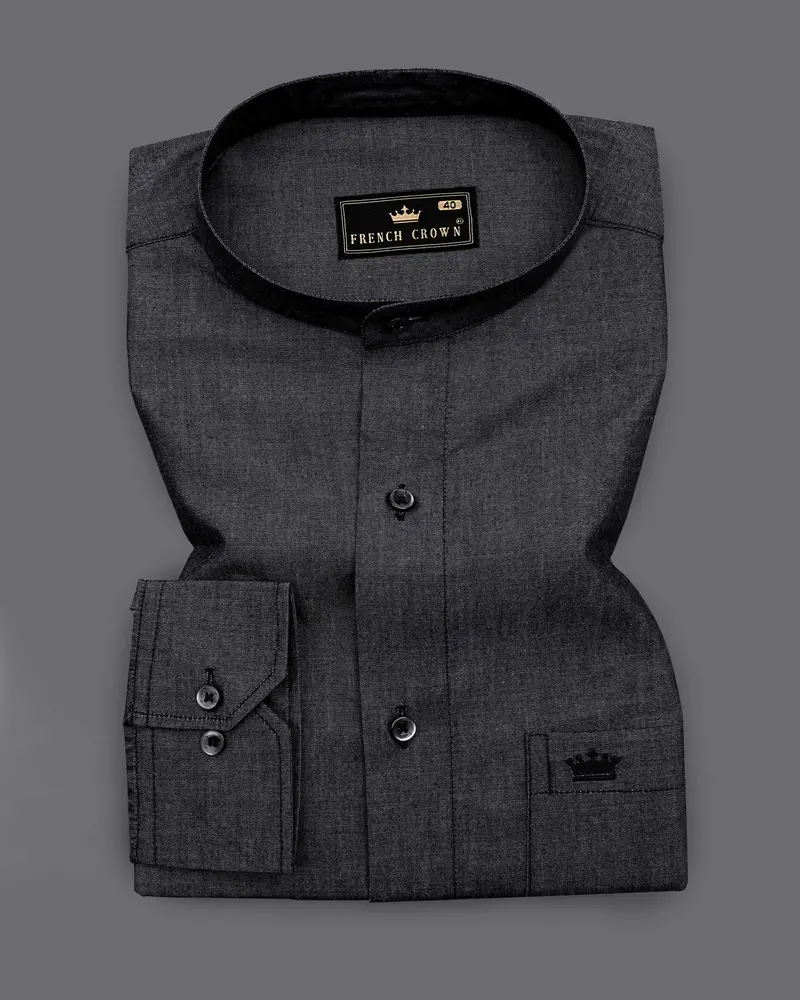 Tuatara Chambray Premium Cotton Shirt 4