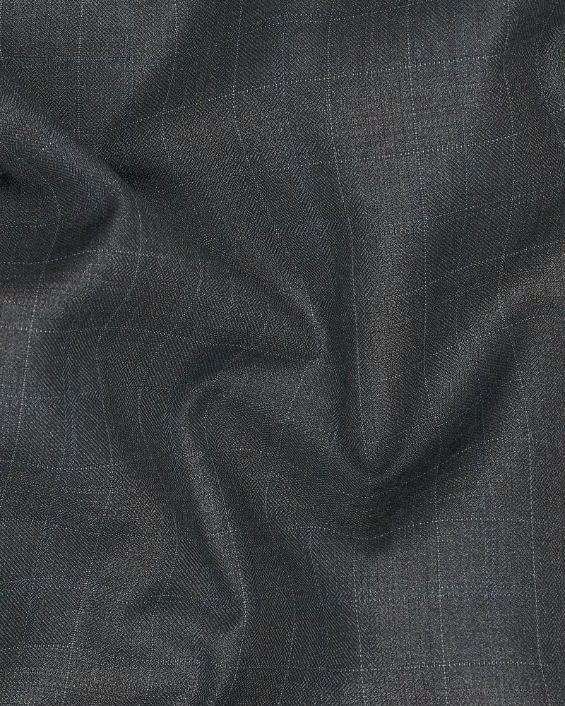 Tuatara Checked Wool Rich Pant 3