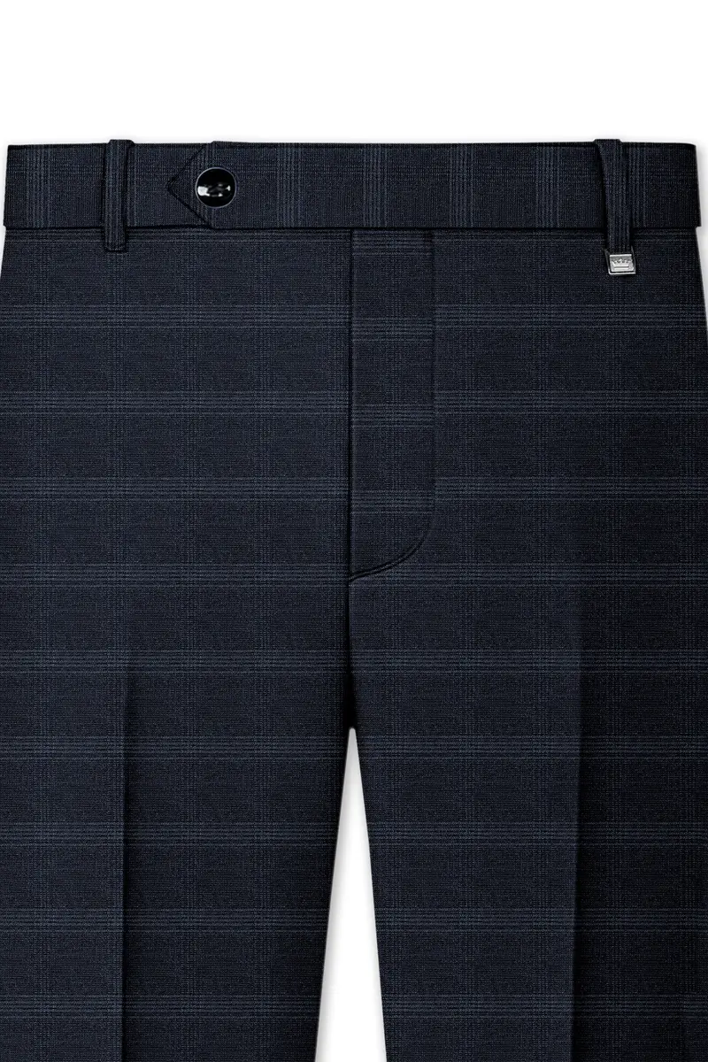 Tuatara Gray Plaid Pant 4