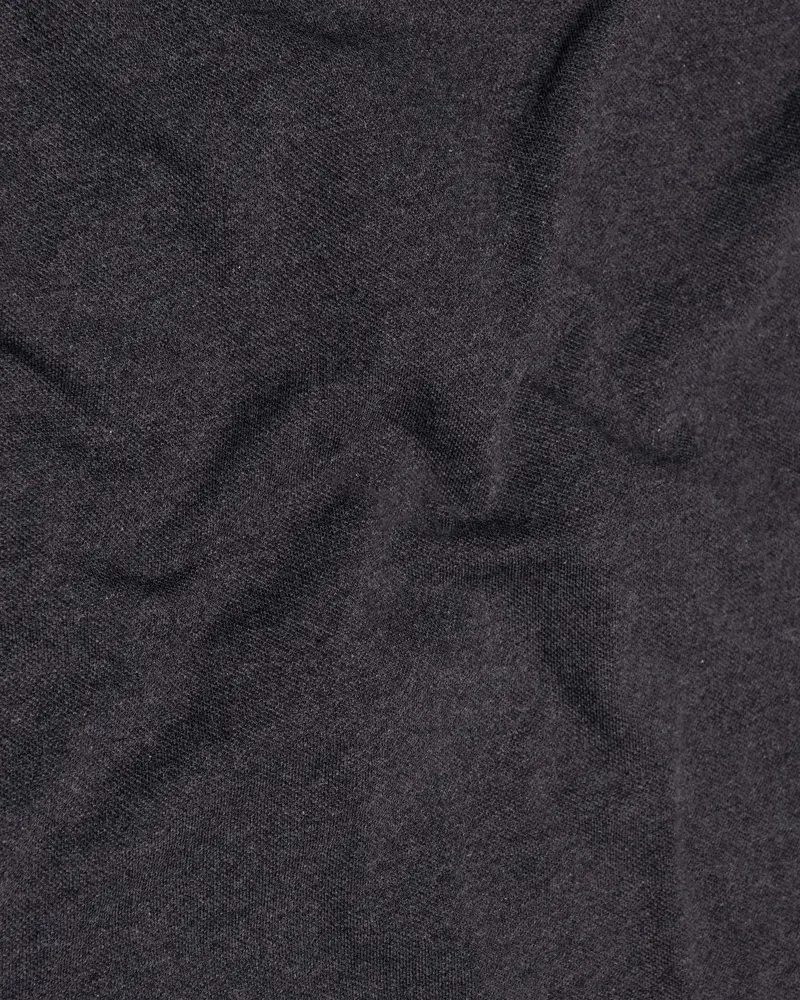 Tuatara Gray Super Soft Organic Cotton Mercerised Pique Polo 3