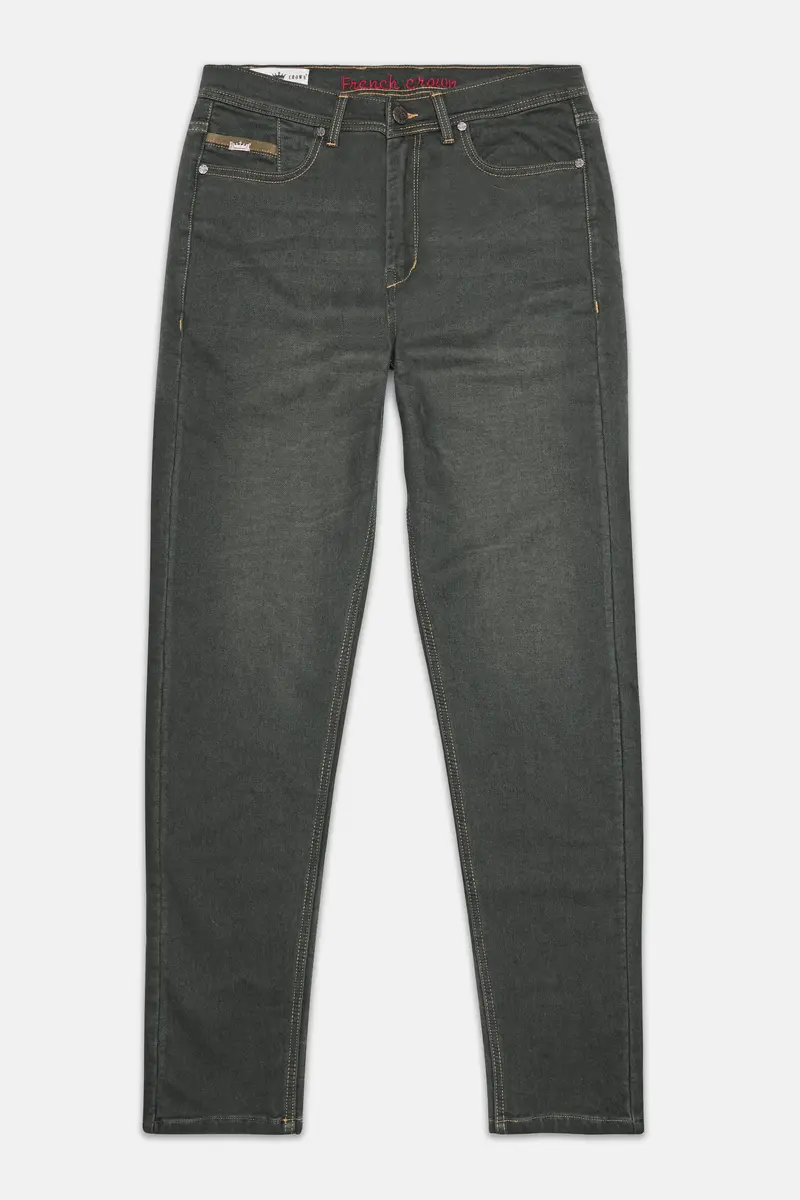 Tuatara Gray Whiskering Wash Denim 2