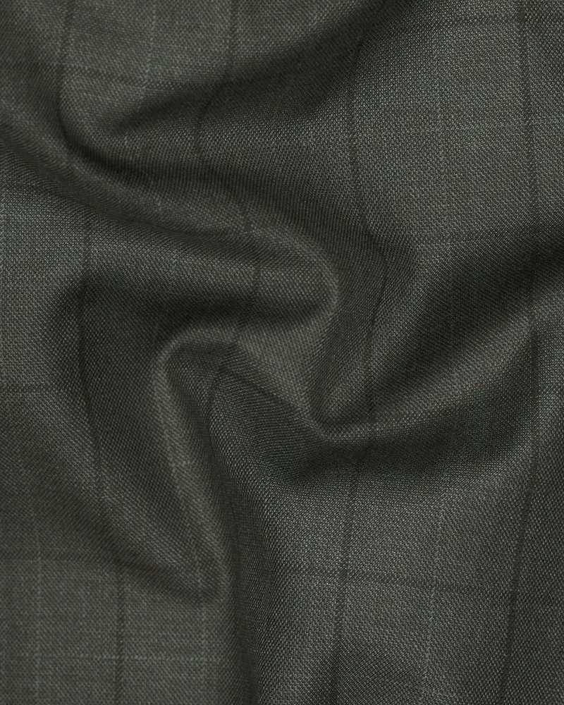 Tuatara Green Plaid Pant 3