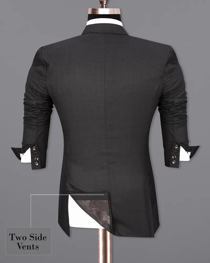 Tuatara Grey Double Breasted Suit 10
