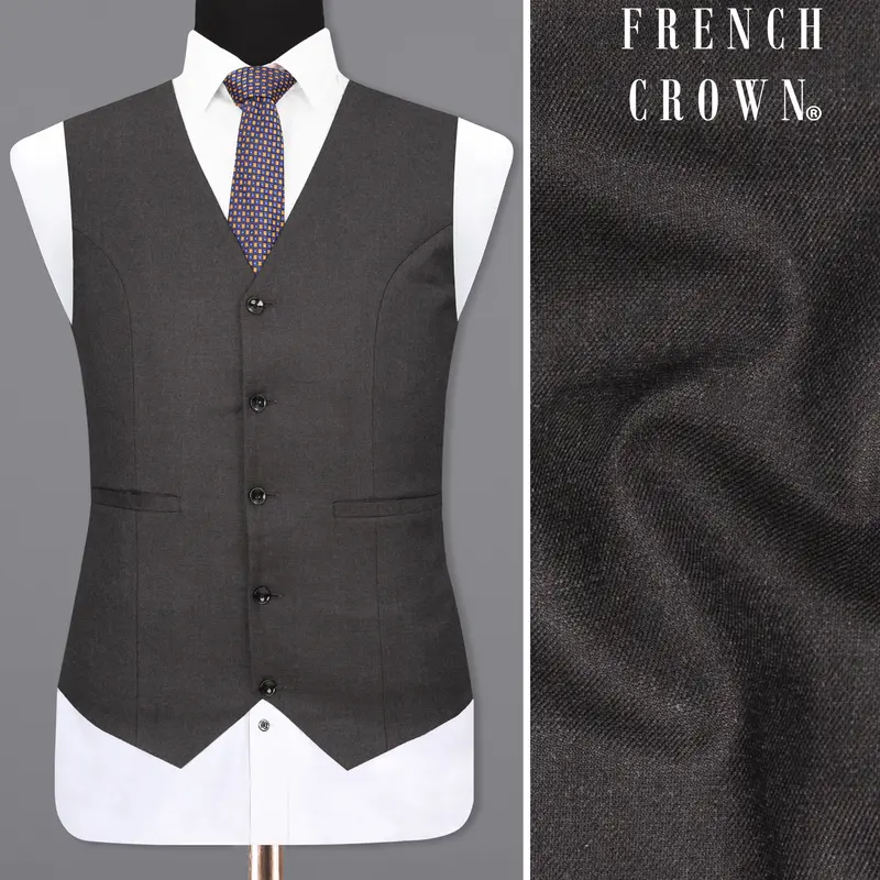 Tuatara Grey Waistcoat 1