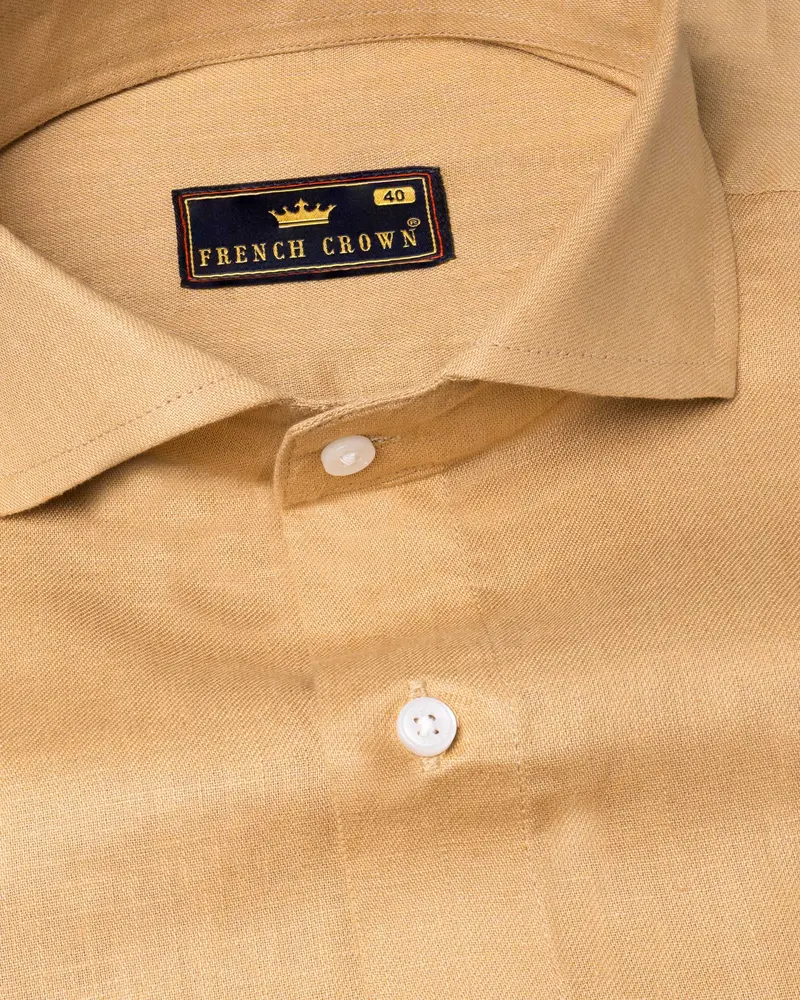 Tumbleweed Brown Luxurious Linen Shirt 1