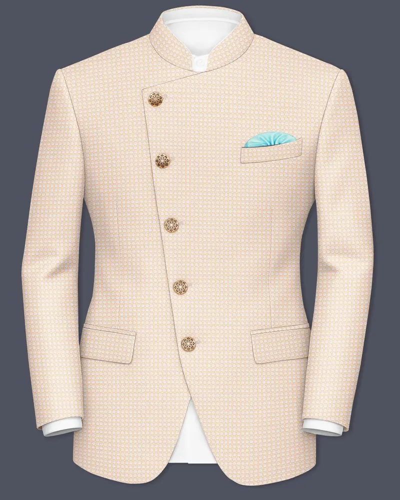 Tumbleweed Cross Placket Super Soft Bandhgala Designer Blazer 1