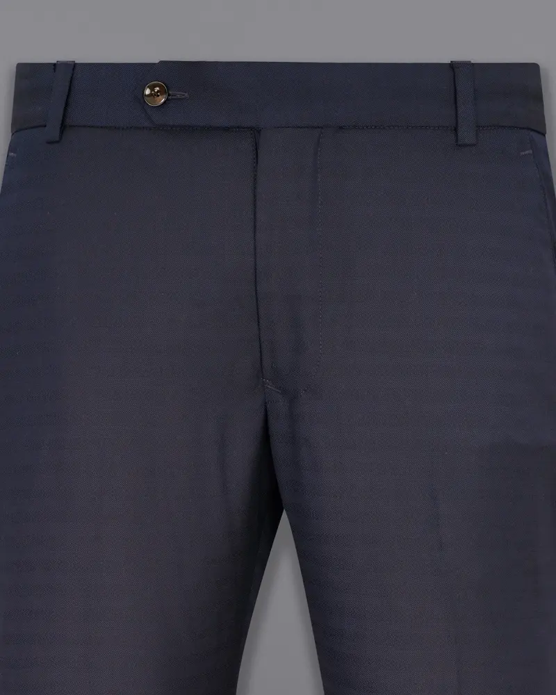 Tuna Blue Double Breasted Suit 12