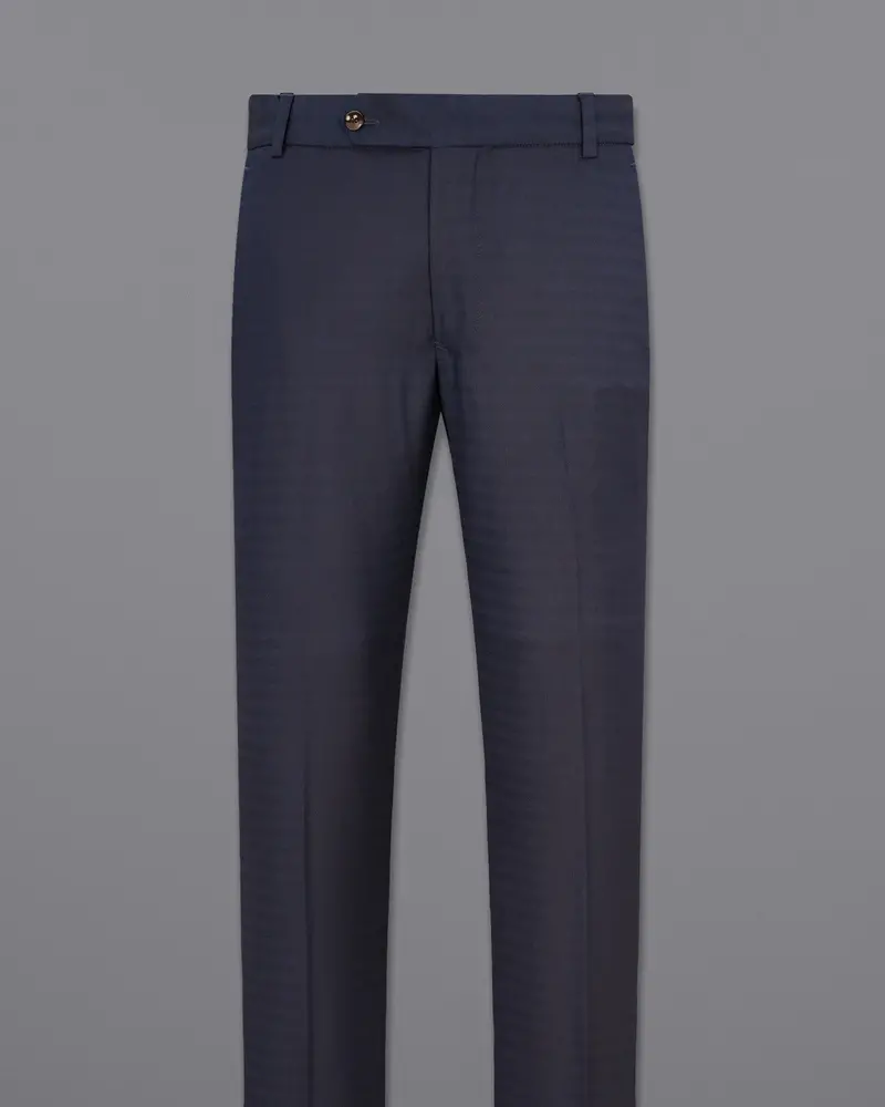 Tuna Blue Double Breasted Suit 13
