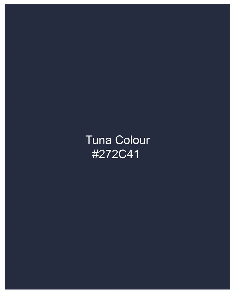 Tuna Blue Premium Cotton Button Down Shirt 8