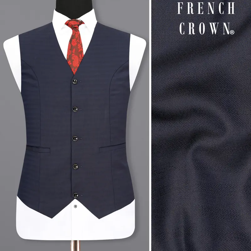 Tuna Blue Waistcoat 1