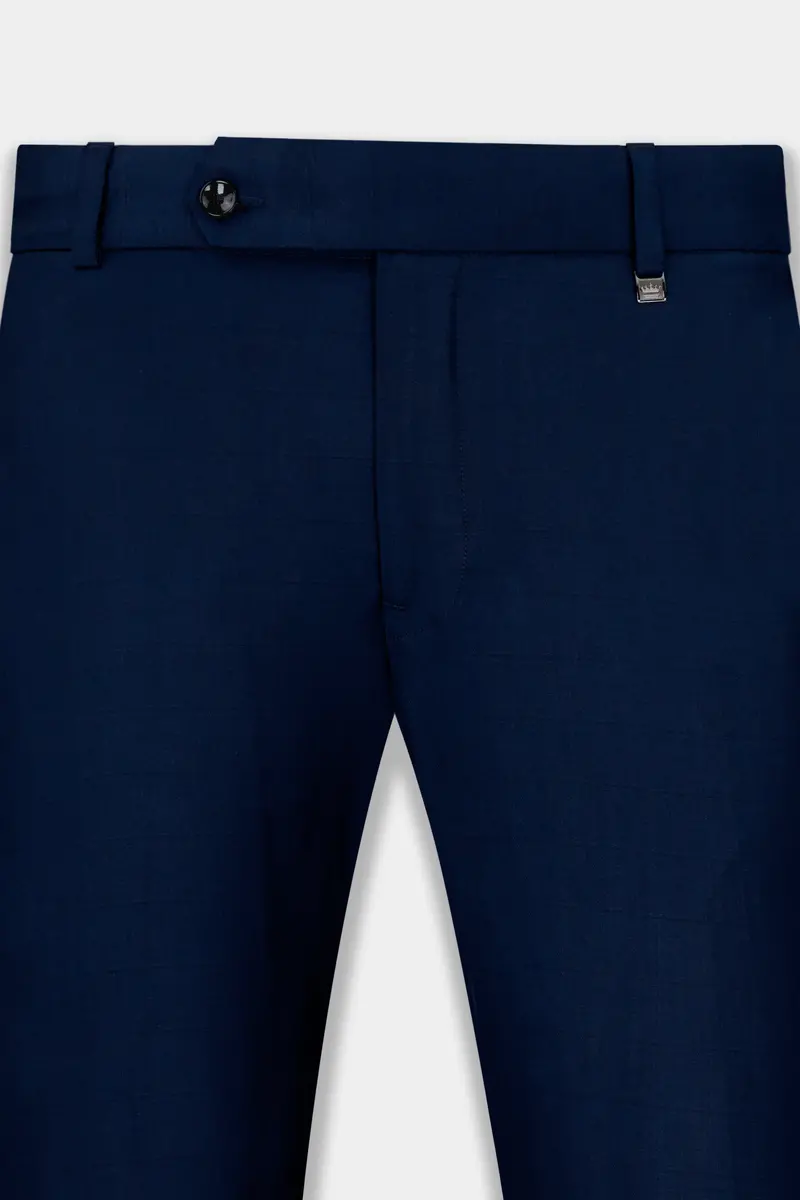 Tuna Blue Wool Rich Pant 6